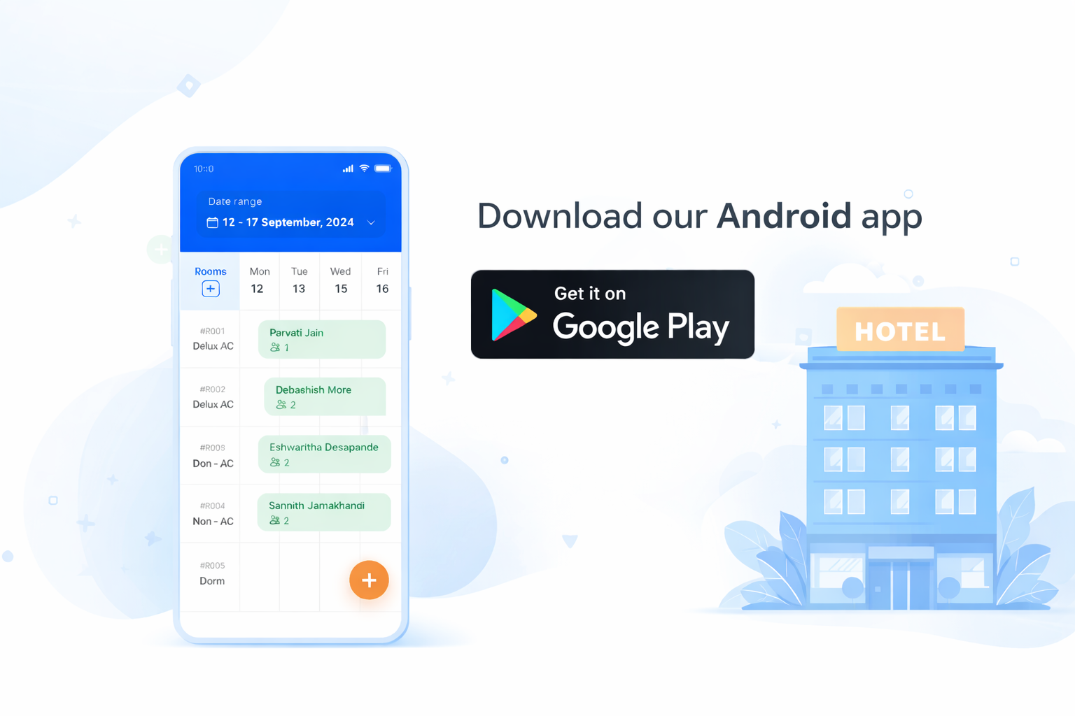 SimplyPMS Android app preview